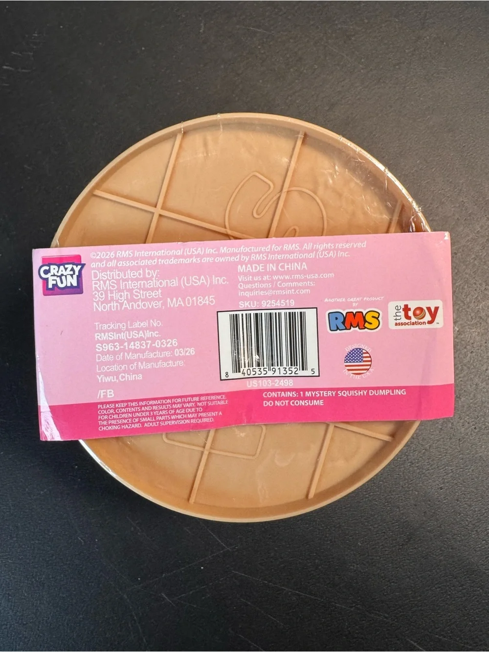 Rms mystery dumpling